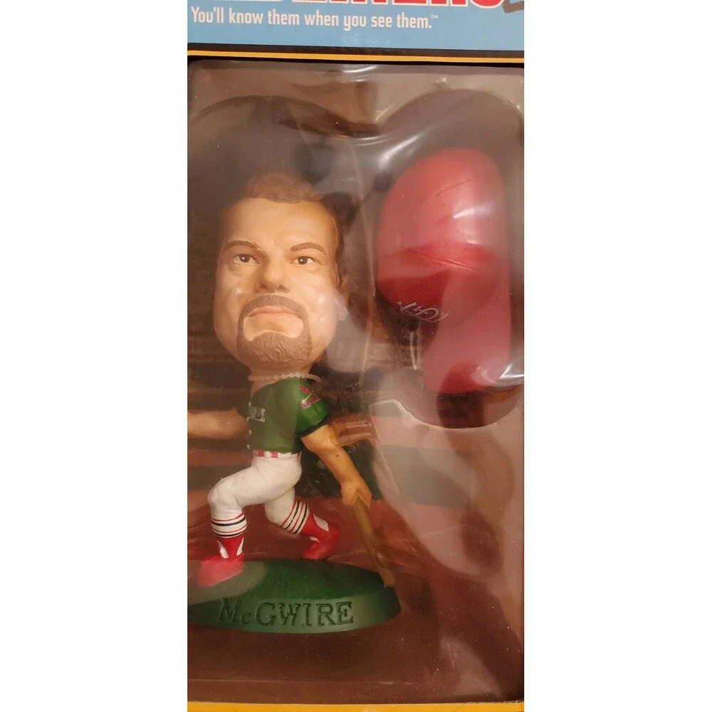 1998 Bobble Head MLB Home Run Headliners XL Ken Griffey Jr Mark McGwire Bundle